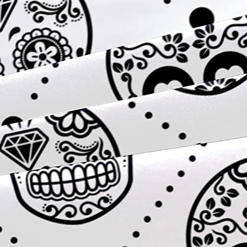 Duvet Covers Set Twin Mexican Sugar Skulls - Soft And Breathable Microfiber Comforter Bedding Set With Zipper Closure For Kids Women Men, 1 Duvet Cover 2 Pillowcase #TOP2