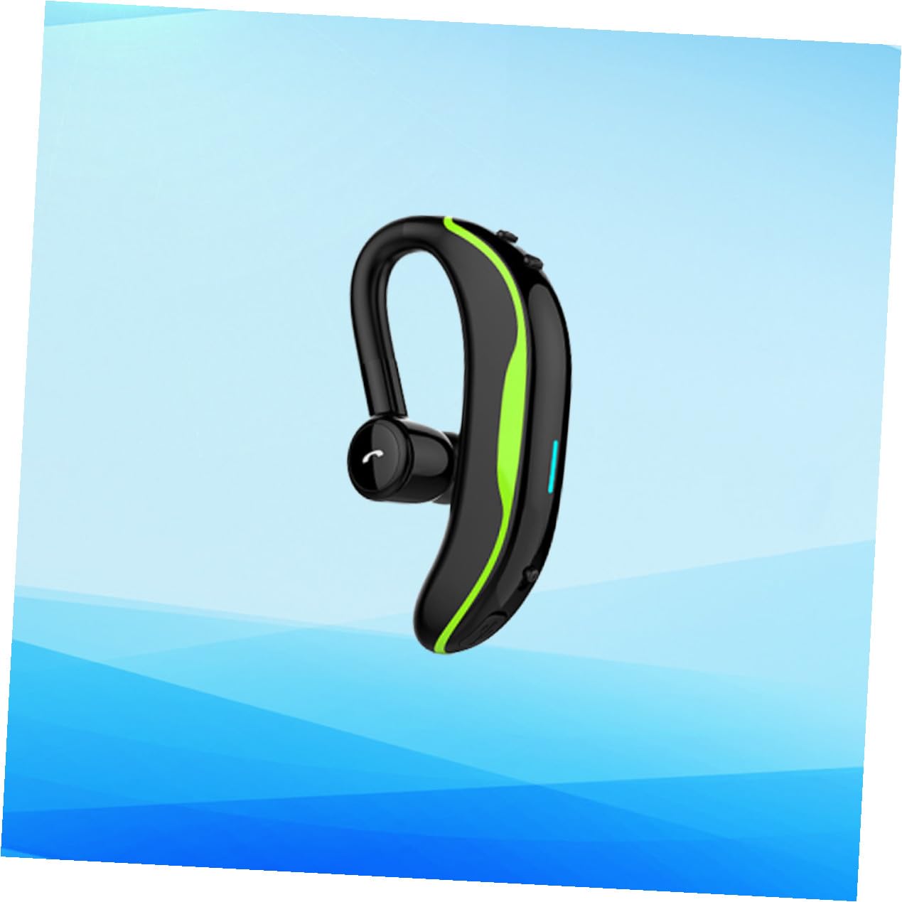 Didiseaon Auricolari sportivi con gancio per orecchio cuffie senza fili a batteria suono dinamico compatibili smartphone e tablet grigio