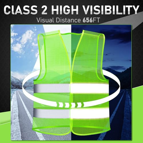 Image of Unittype Safety Mesh Vest for Men Women