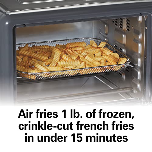 Hamilton Beach Sure-Crisp XL Digital Air Fryer Oven, Grey, 1800W Countertop Oven, 6-in-1 Air Fryer Oven Combo, Fits 2 12" Pizzas, 31390 by Hamilton Beach - Image 3