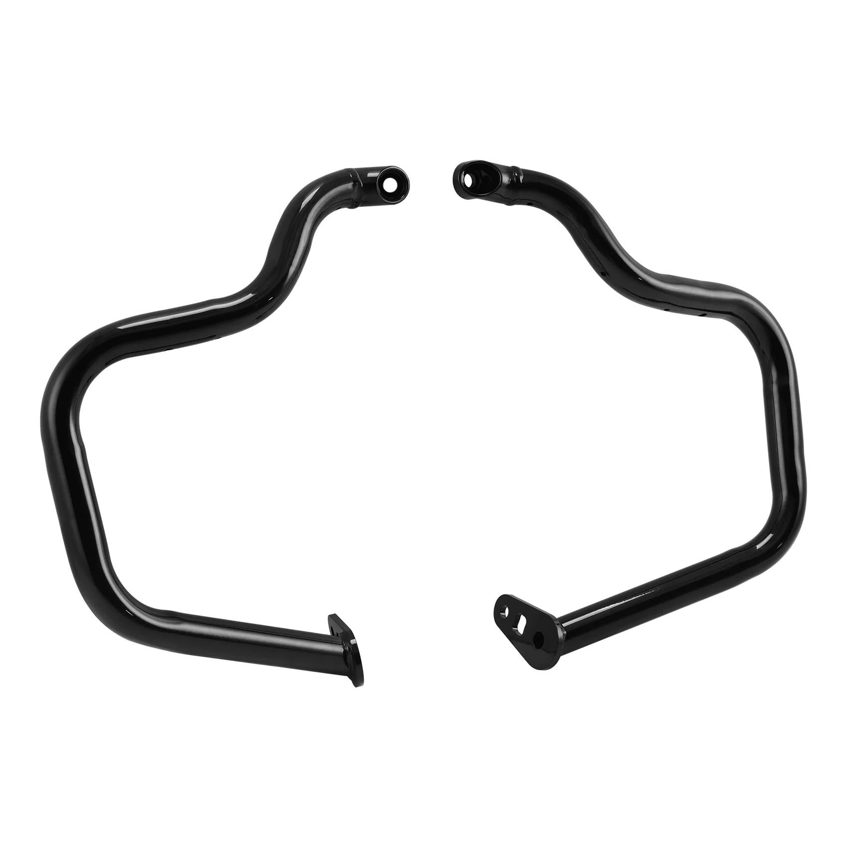 Motorradstoßstange Für Indian Für Sport Für Scout Für Limited Für Sixty Für Bobber 2025 Motorrad Stoßstange Autobahn Motor Schutz Crash Bar Motorrad Motorschutzbügel(Black)