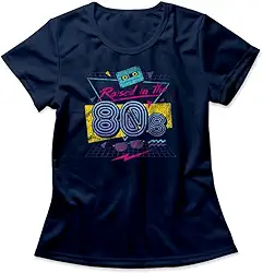 Camiseta Feminina Raised In The 80's