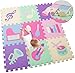 FLYTYSD 9 pièces EVA Puzzle Tapis de Jeu Tiles, Casse-tête en Mousse Tapis de Sol Instrument de Musique Motif Soft antidéparant Crawling Mat/Baby Puzzle Tapis Jeu pour Enfants, 30X30cm