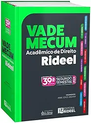 Vade Mecum Acadêmico De Direito Rideel 2024 - 39ª Edição - 2º Semestre