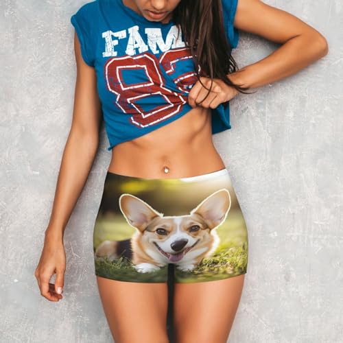 Women's Ladies Compression Athletic Shorts for Running Yoga 2025 Pilates Shorts3