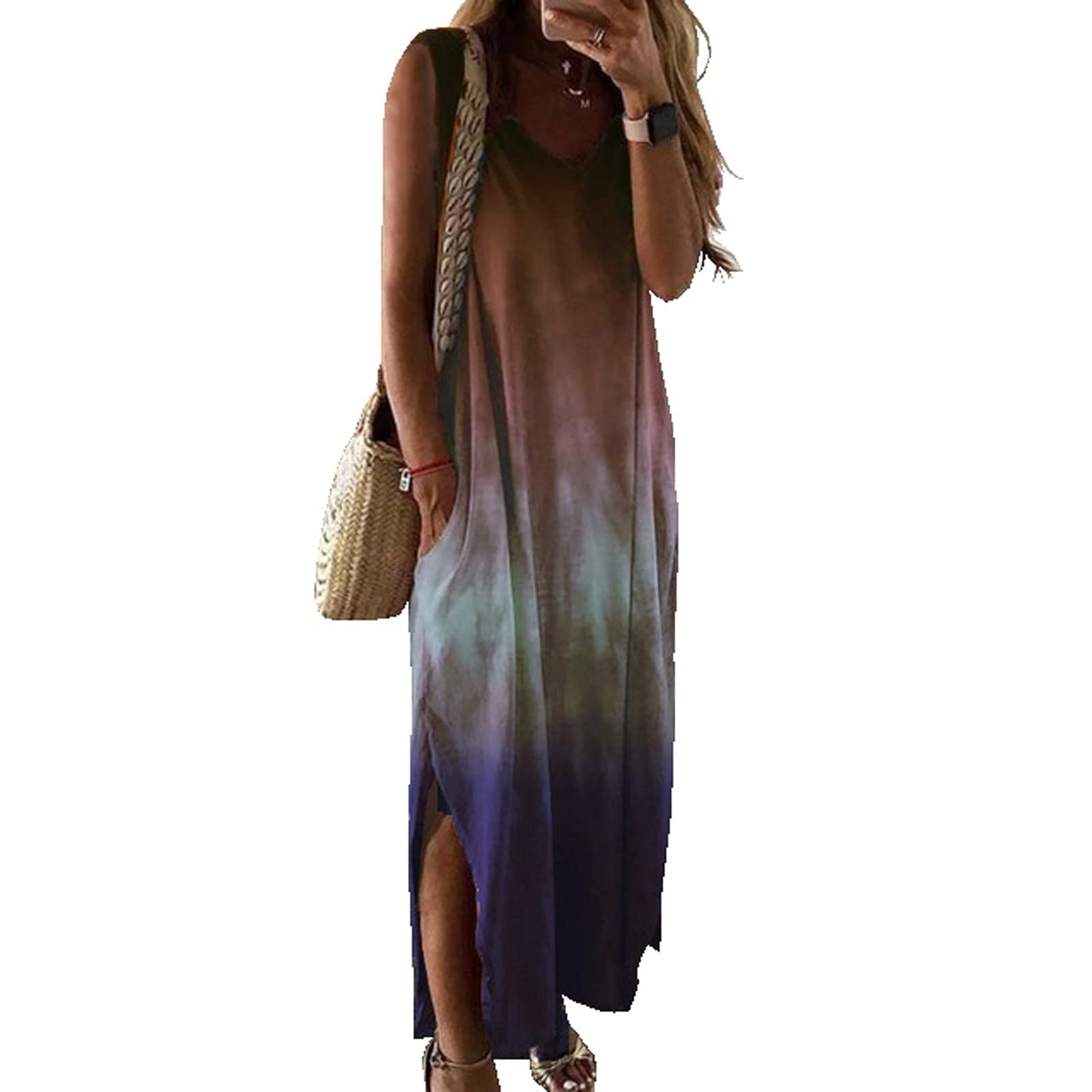 Maxi Dress With Sundress Clearance Summer Maxi Dresses For Women