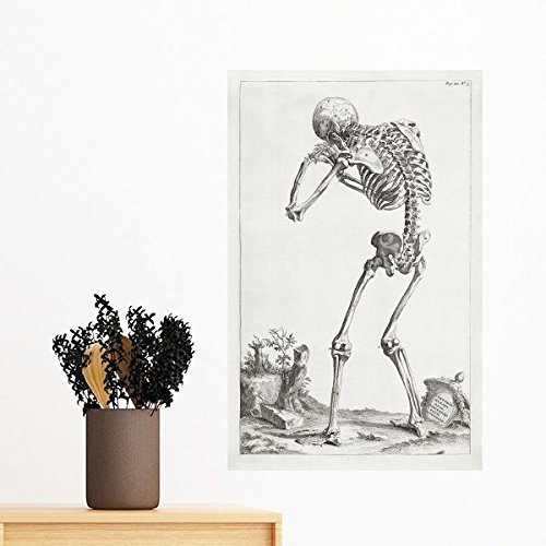 Autocollant corps humain pour mur de chambre ado et déco originale - 2