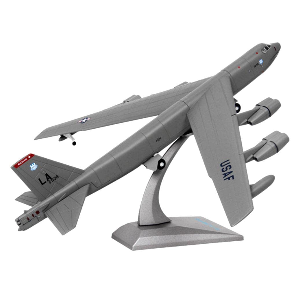 1/200 航空機モデル スタンド付き Amazon | yotijar 1/200ダイキャスト飛行機アメリカのB-52爆撃機