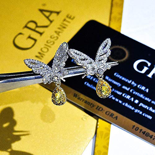 Boucles d'oreilles pendantes en argent 925 et oxydes LXGGUC
