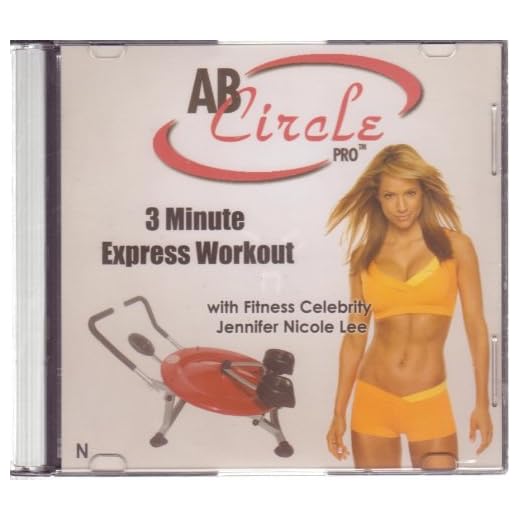 Ab Circle Pro: 3 Minute Express Workout, Jennifer Cole Lee, DVD (Ab Circle Pro)