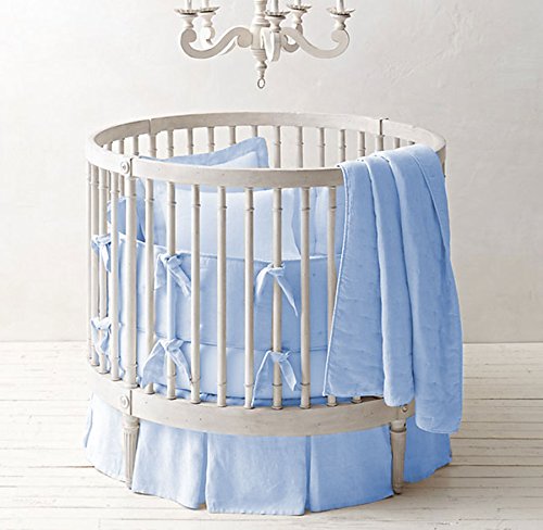 round crib for boy