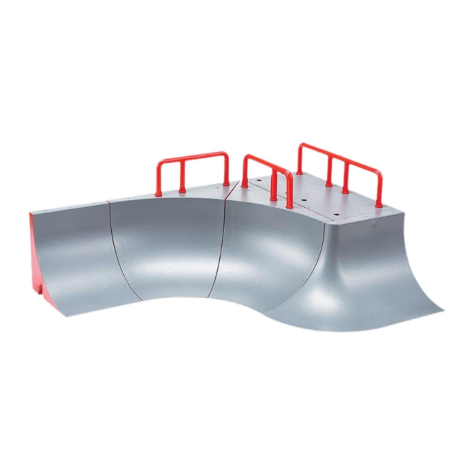 de Patineta de Dedos, Juguete, Accesorio para Escenas, Fácil de, Resistente, Ligero, Pista de Patineta de Dedos Multifuncional para, B