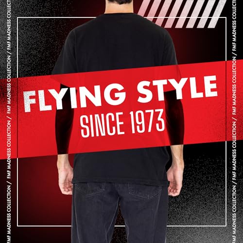 FMF Madness Tee - Crew Neck Mens T Shirt, Motocross, Dirt Bike T Shirts Blk4