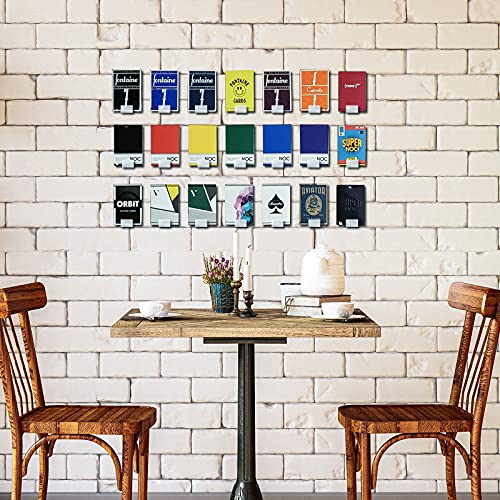 Yiditthope Clear Acrylic Display Shelf, 12 Pack Wall Mout Holder For Album, Vinyl Record, Funko Pop, Card Collection, Magazine Display Shelves thumb #5