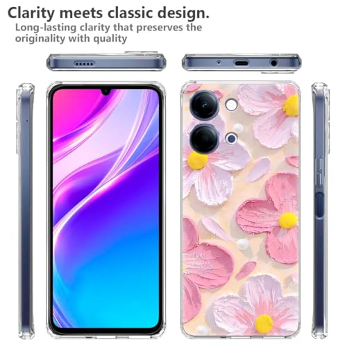 Image of Soft Silicon Slimfit Back Cover for Vivo Y11 5G, Stylish Printed Back Cover for Vivo Y11 5G -D1142