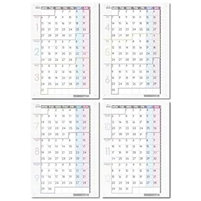 Amazon.co.jp: ウォールプランナー - 手帳・カレンダー: 文房具