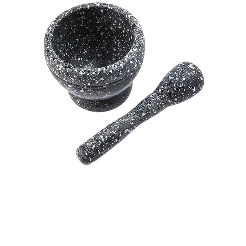 Pestle and Mortar Mortar Pestle Set Garlic Herb Spice Mixing Grinding Crusher Bowl Restaurant