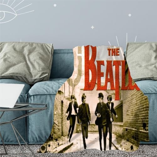 CHEWYZ Couverture Polaire Chaude en Flanelle The Beatles pour canapé, Chambre à Coucher, Voyage, Enfants, Couverture Polaire Moelleuse en Microfibre – Douce et légère 100x130cm - Les Beatles, Paul McCartney, John Lennon, RIngo Starr, George Harrison CHEWYZ Couverture Polaire Chaude en Flanelle The Beatles pour canapé, Chambre à Coucher, Voyage, Enfants, Couverture Polaire Moelleuse en Microfibre – Douce et légère 100x130cm – Image 7