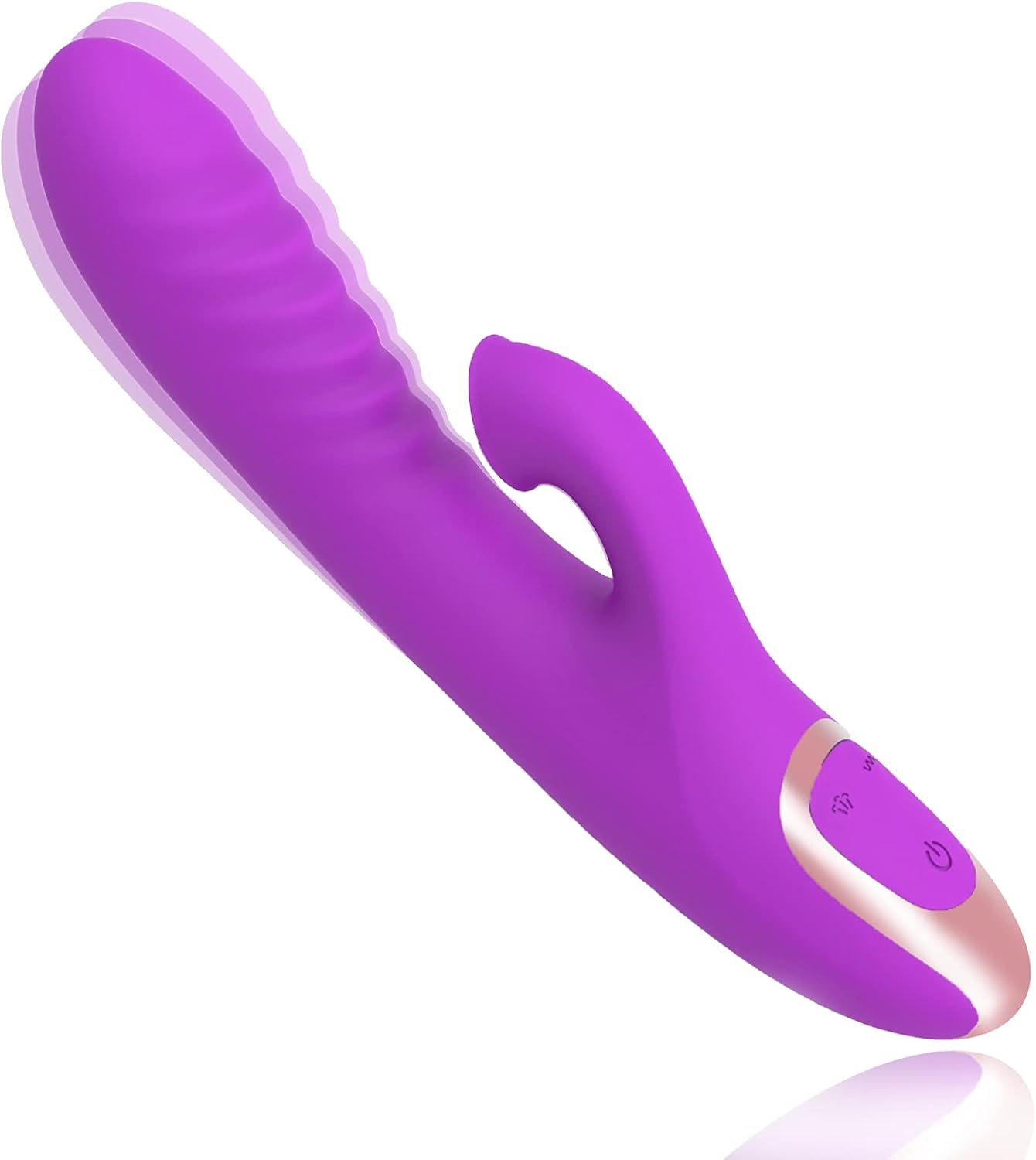 Vibrador sexual para mujer, masajeador de silicona médica, 12 ...