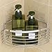 Joyfamy Ohne Bohren Eckablage Duschkorb Bad Duschablage - Selbsthaftender Ablage aus Edelstahl für Badezimmer und Küche Duschregal, Badregal für Shampoo