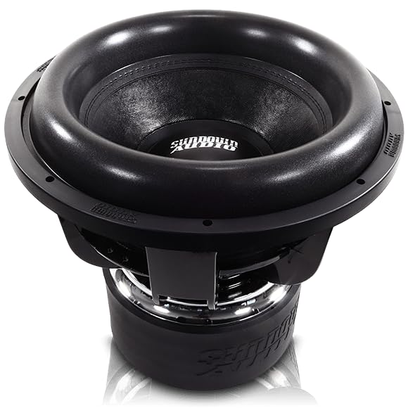 Sundown Audio Z v.6 15'' D1 Competition Subwoofer - 3250W RMS / 6500W Peak, D1 Voice Coil, 35mm Xmax, Patented Frame, Deepest Bass for Ported Enclosures – Z15v6D1