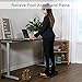 StrongTek Anti Fatigue Balance Board, Standing Desk Balance Boards, Sit Stand Desk Mat Accessory, Wobble Foot Rocker, Balancing Mat, Exercise Core Strength, Comfortable Standing (Butterfly, Large)