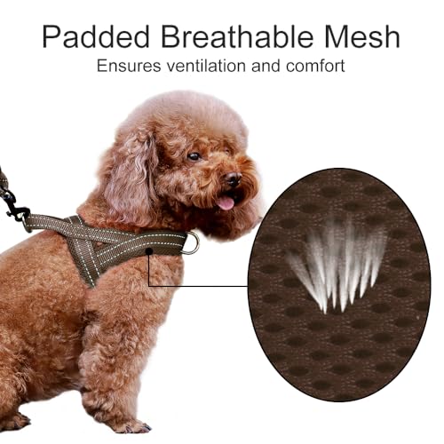 Image of Plutus Pet No Pull Dog Harness for Large Dogs, Breathable Mesh Padded