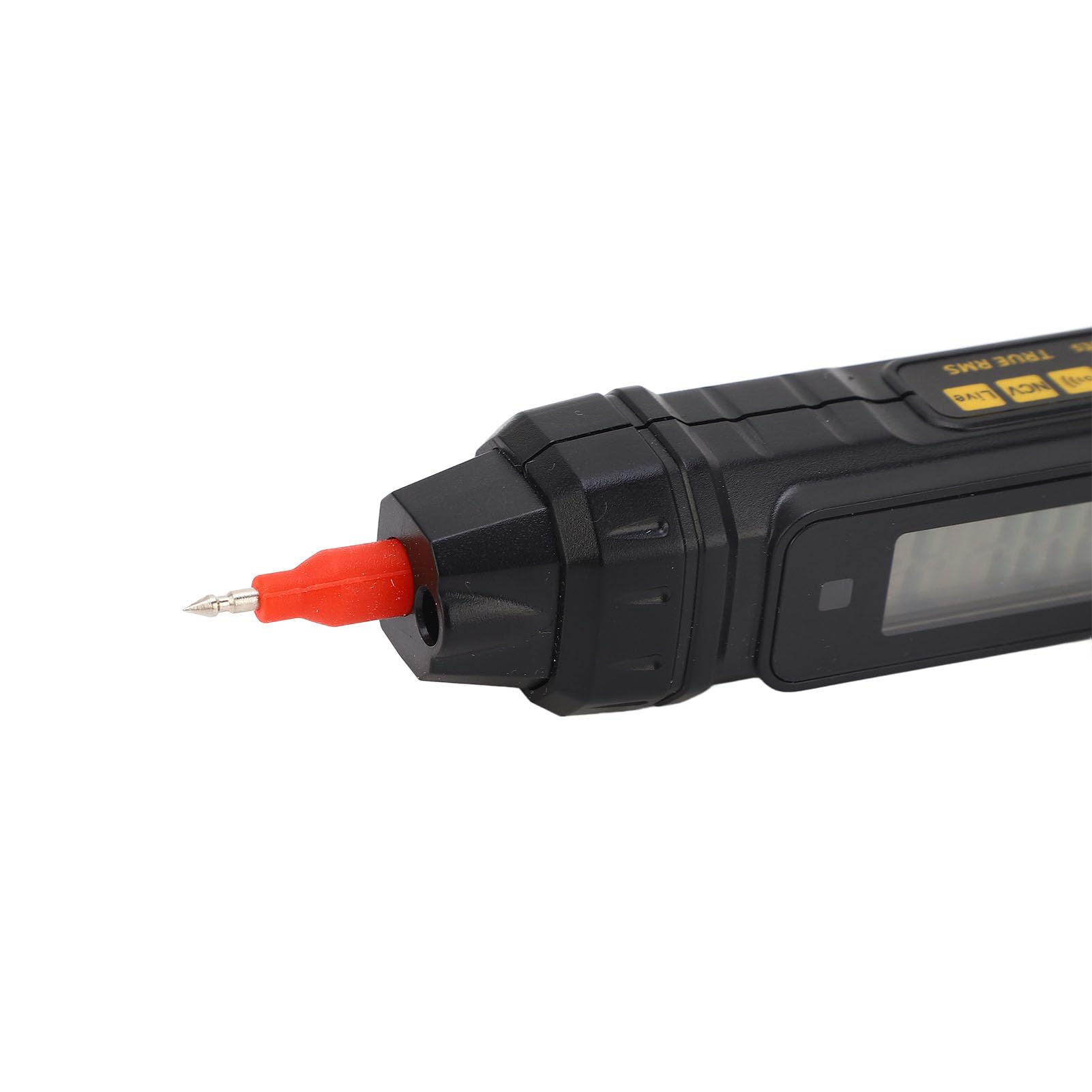 Eujgoov Elektryczny długopis testowy z oświetleniem LED, cyfrowy tester światła z woltomierzem 4000 zliczeń Tester obwodu rezystancji napięcia AC-DC