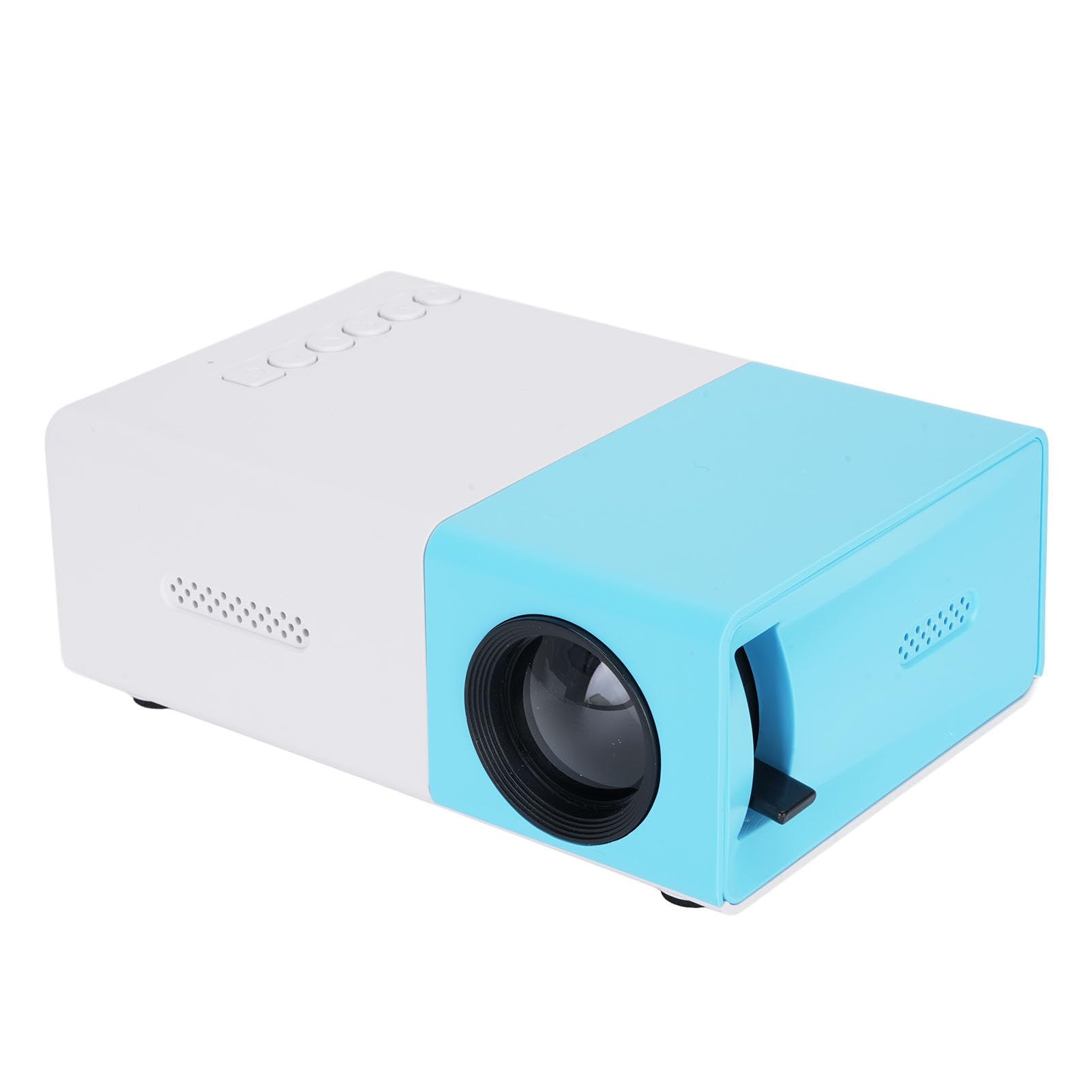 VBESTLIFE Proiettore Intelligente, Mini Proiettore Portatile Full HD 1080p, Compatibile con il Laptop con Stick Smartphone TV, per Home Theater Outdoor Camping