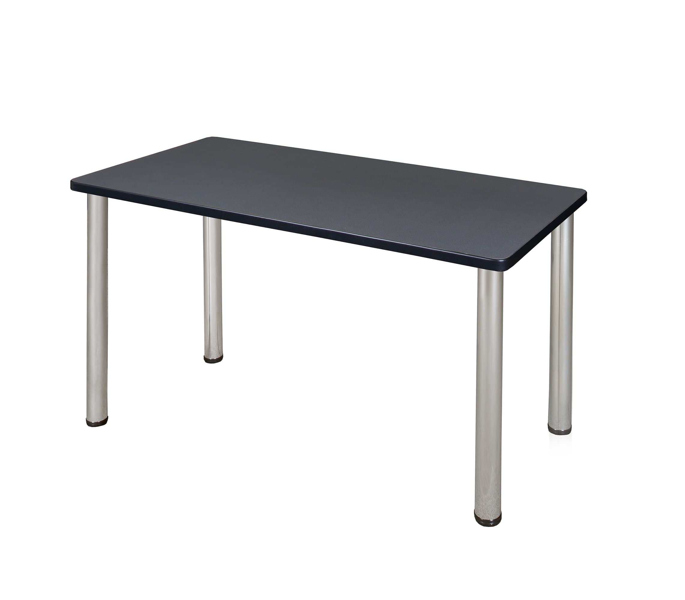 Regency Kee 42 by 24-Inch Training Table, Grey/Chrome