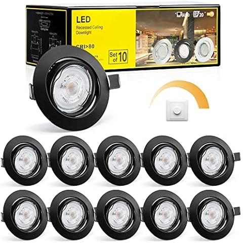 Bojim Led Einbaustrahler 230V Dimmbar Cover