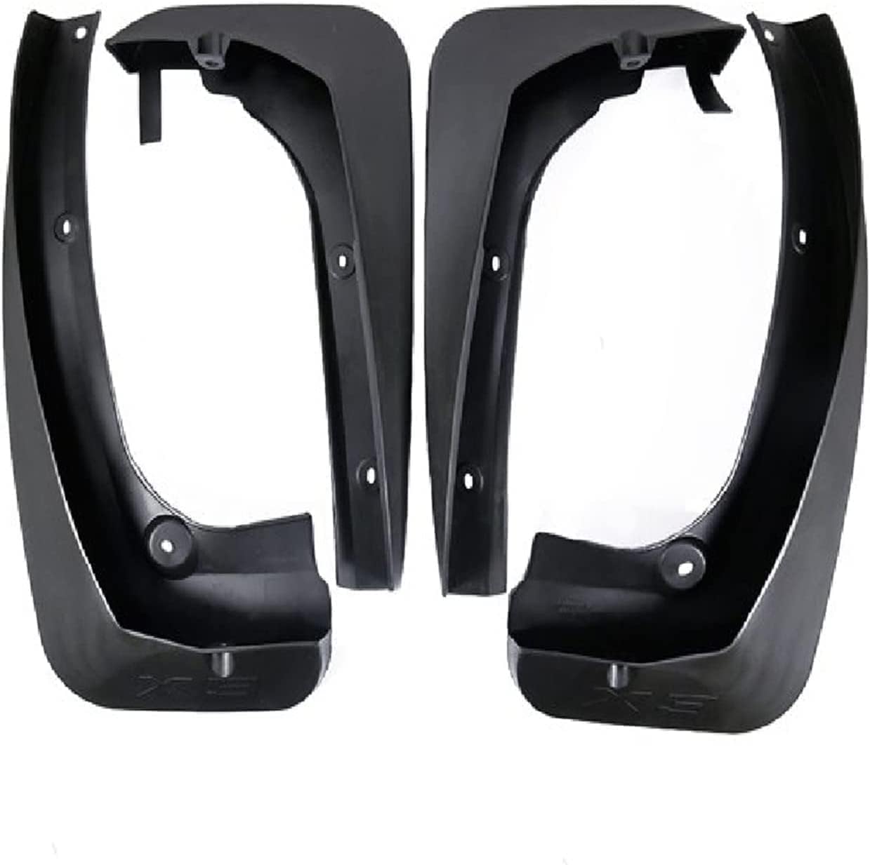 RSCBB 4 Pcs Car Mud Flaps Splash Guards for BMW X3 F25 2011~2017, Easy Installation Mudguards Front Rear Mud Flaps Splashproof Waterproof Car Accessories,2011-2014(F25)