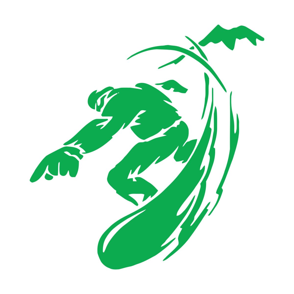 Sports Wall Decals Snowboarder Snowboarding Winter Sport Vinyl Wall Art Sticker Room Decal Boys Room Decoration Art Mural Small - 55x57cm — image 1
