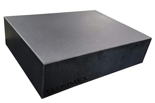 12 Inch Length 9 Inch Width 3 Inch Thickness Granite Surface Plate, No Ledge 12x9x3 Inch