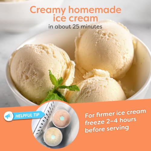Image of Nostalgia Electric Ice Cream Maker With 6 Qt Capacity - Old Fashioned Ice Cream Machine Makes Frozen Yogurt or Gelato in Minutes- Vintage Wooden Style Ice Cream Maker with Aluminum Canister