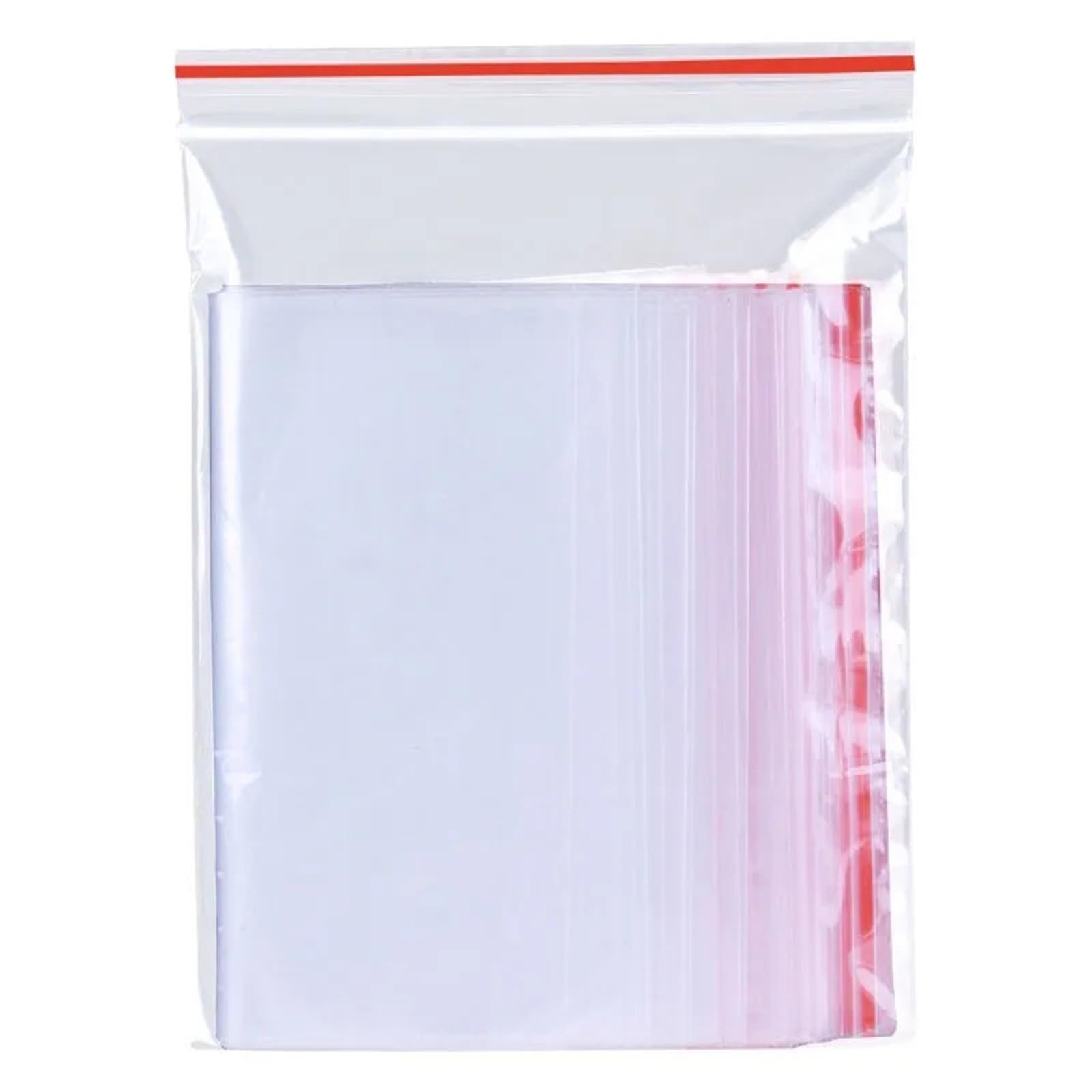 Druckverschlussbeutel 500/100 Stück selbstverschließende Aufbewahrungsbeutel aus Kunststoff for Schmuck, Lebensmittel, Pillen, transparente Reißverschlussbeutel für die Küche(10x15cm,500PCS)