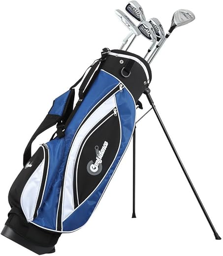 Confidence Golf Mens Power V3 Club Set and Stand Bag