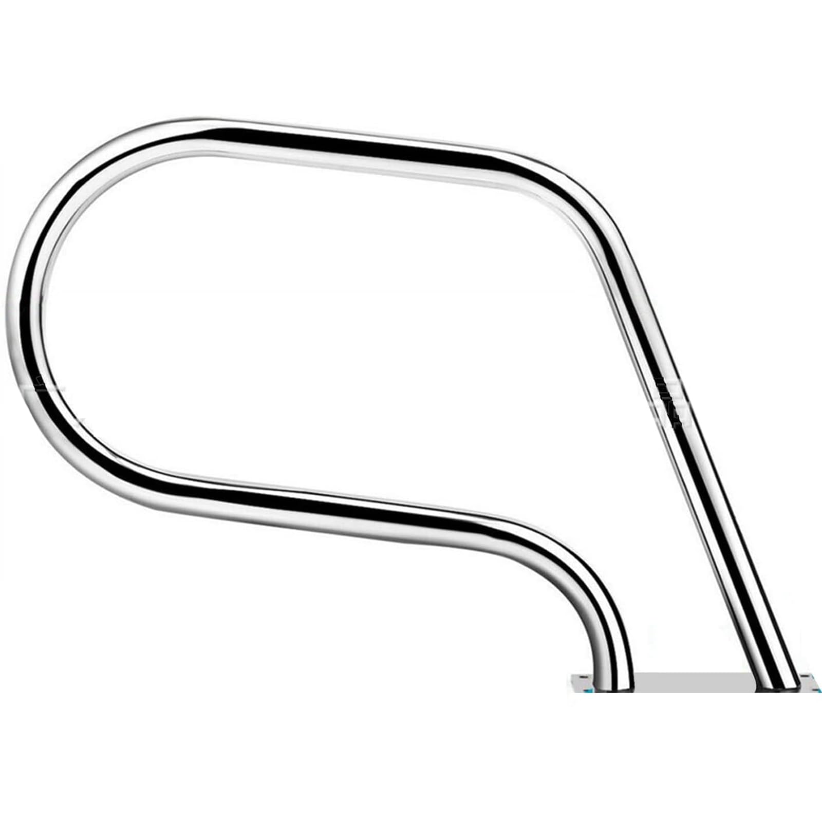 Pool Hand Rail Pool Rail Pool Railing Pool handrail 3-Bend Swimming Pool Safety Handrails Swimming Pool Hand Rail for In Ground Swimming Pools