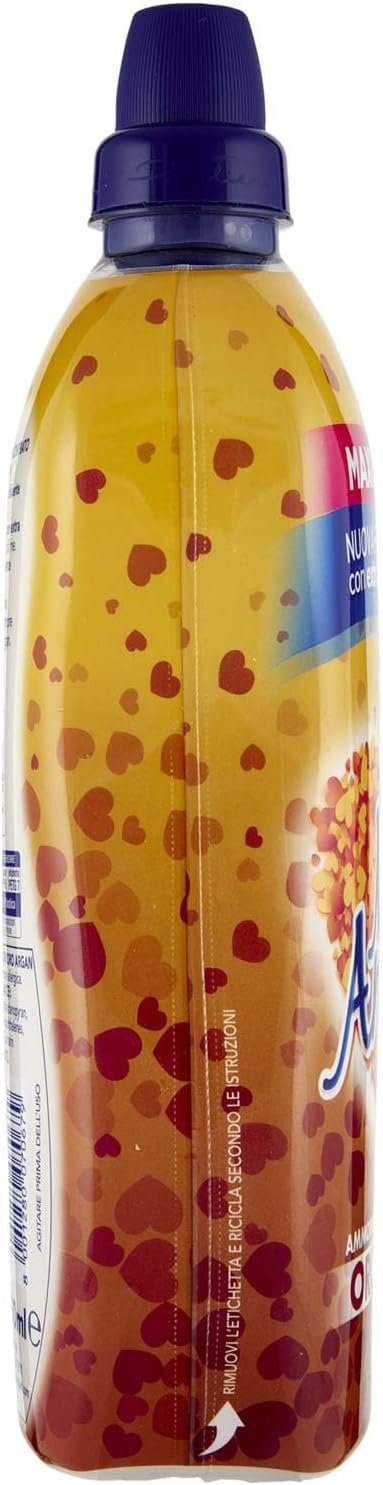 Felce Azzurra Mon Amour Amour Ammorbidente Concentrato Gold y Argán - Suavizante concentrado - Suavizante concentrado - Ropa suave 54 lavados 1350 ml + llavero Beni Culinari gratuito