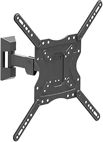 Suporte de TV de Parede Multiarticulado, 26'' a 65'', VESA de 75x75 até 400x400, Capacidade Máxima 30 kg, Preto, Movimentação Total, FULL40, ELG