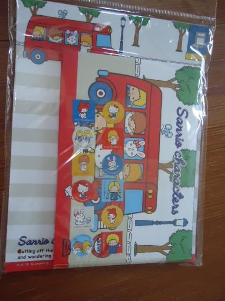 チャーミーキティ　レターセット　便箋　封筒　シール　ケース　箱　2006 チャーミーキティ レターセット 便箋 封筒 シール ケース 箱