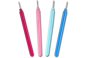 Floranea 4 Pcs Paper Quilling Tools Slotted Kit Rolling Pen
