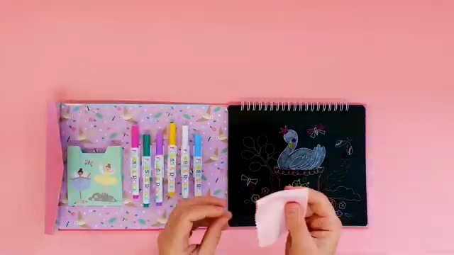 Amazon.com: Floss & Rock 47P5966 Chalkboard Sketchbook, Multicolor