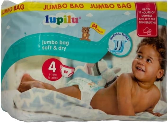 Lupilu Size 4 Nappies Maxi 84 Pack