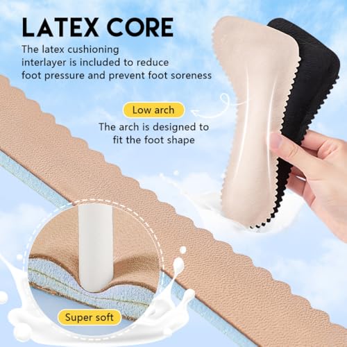 Plantillas XINIFOOT para tacones altos mujer 4 pares miniatura 5