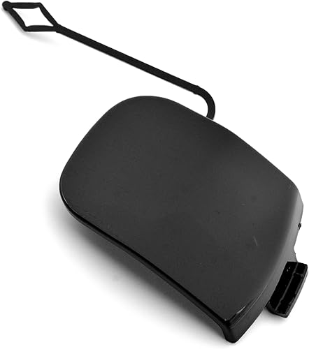 Miniatura 2 de Tapa de gancho de remolque para parachoques delantero, compatible con Mini Cooper S F55 F56 F57 2014-2018 51117337796 negro