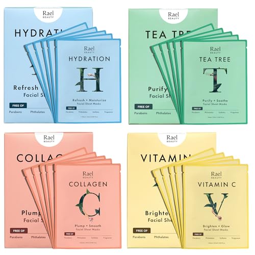 Rael Hydrating Face Mask Variety Set