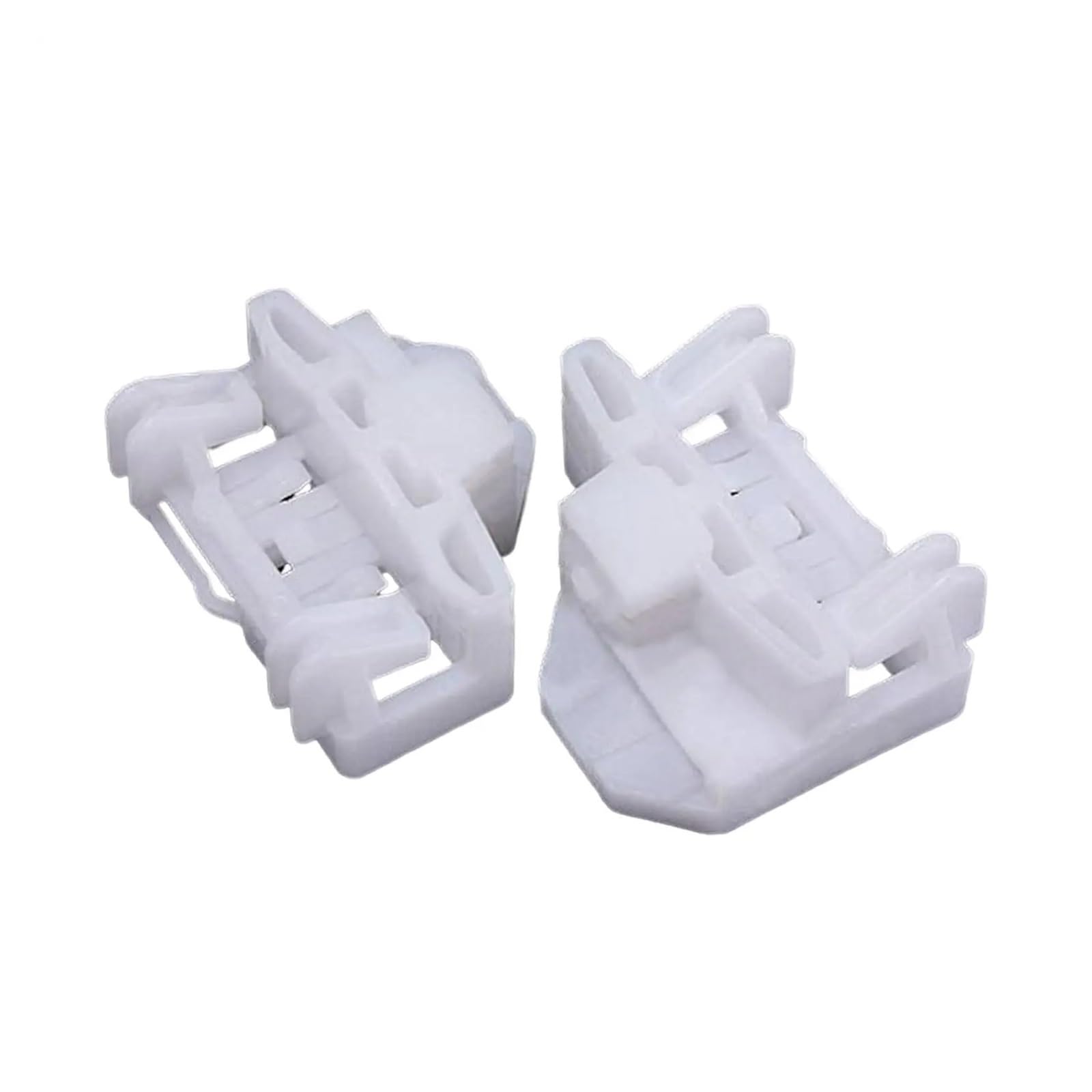Samwdk Left Glass Lifter Door Power Window Regulator Repair Clips 22697622 White Window Regulator Clips For A4 B5 Car Window Regulator(Left)