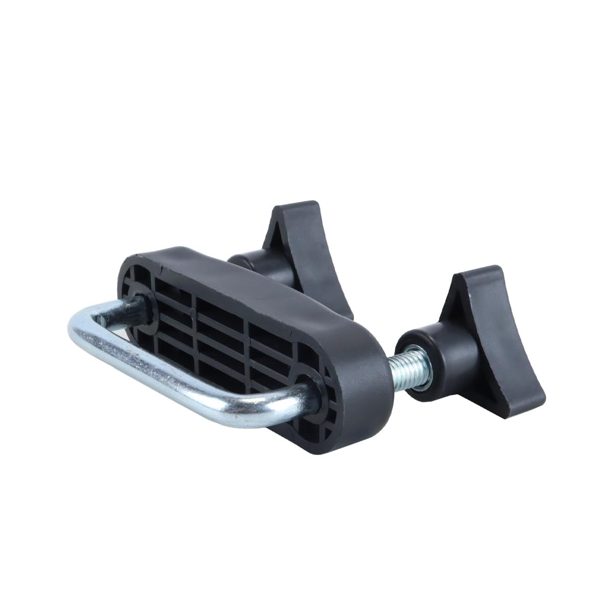 Lot de 4 supports de toit de voiture avec fixations de sécurité et boulons en U pour coffre de toit, adaptés aux porte-bagages de voiture (6 cm)