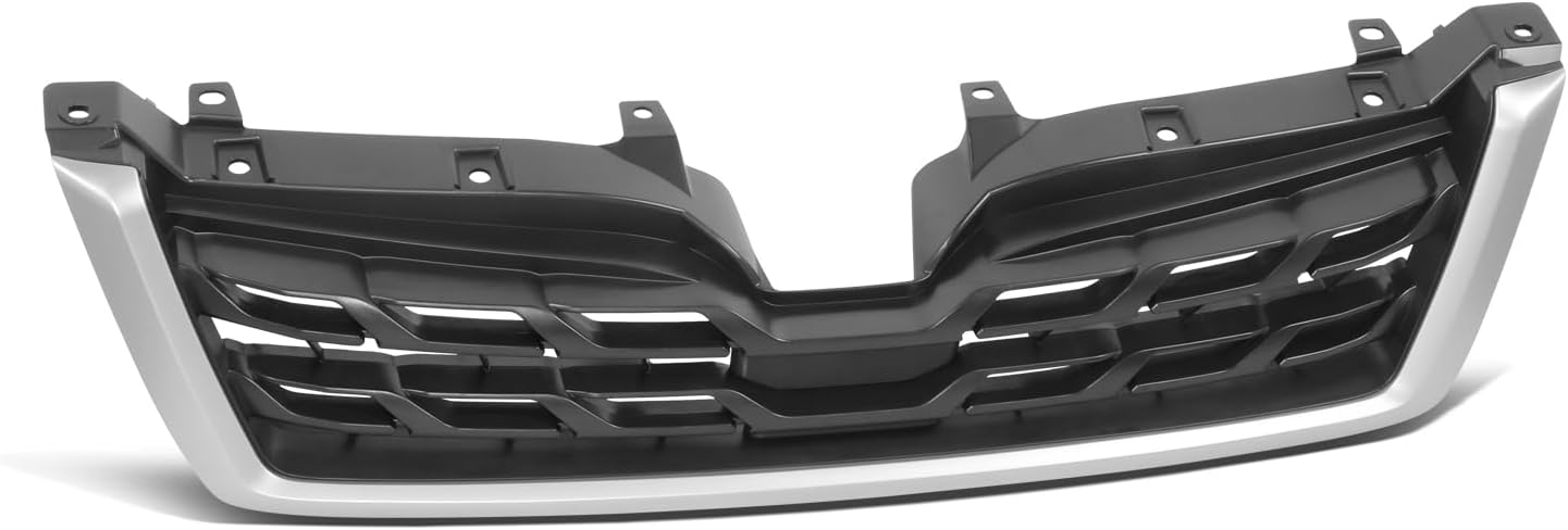DNA MOTORING Factory Style Diamond Mesh Grille Compatible with 17-18 Subaru Forester, OEM-GR-SU1200171